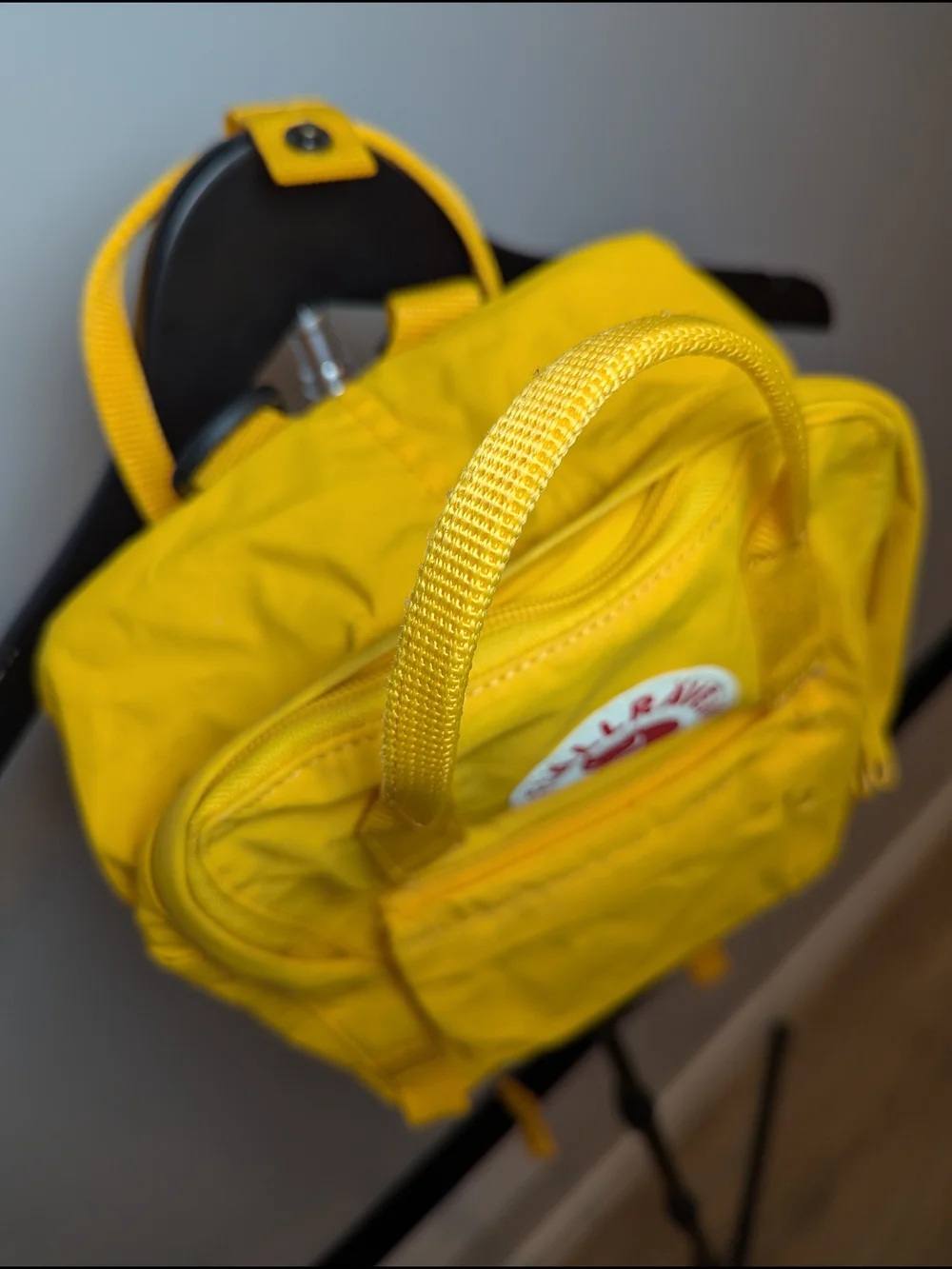Fjallraven Kanken Mini Backpack Tote Bright Yellow